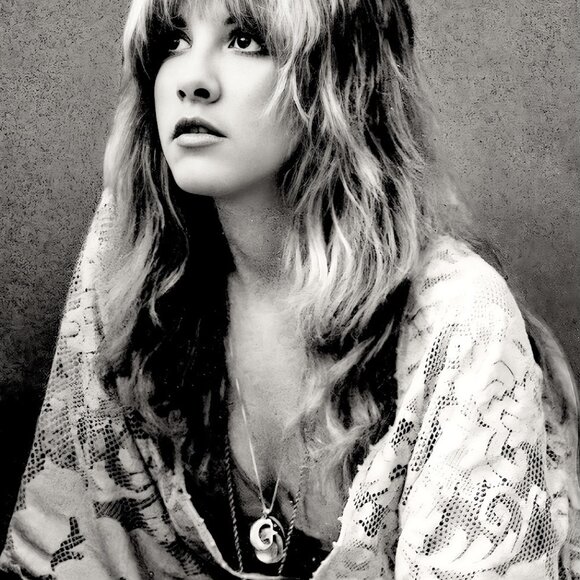 Stevie Nicks Photograph 11 X 17 | RARE 1977 Fleetwood Mac Picture | Poster Print - Picture 2 of 2